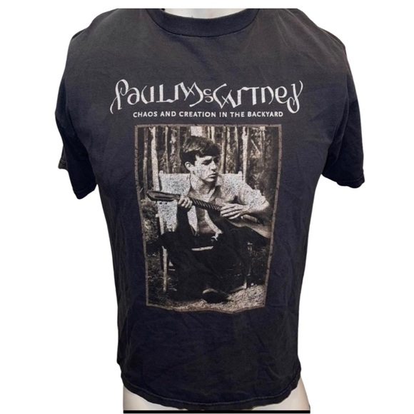 Vintage | Shirts | Vintage Single Stitch Paul Mccartney Chaos And 